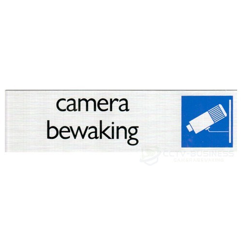 Bordje camerabewaking CCTV-Business